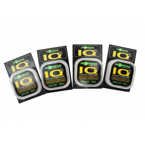 Leader Korda Fluorocarbon IQ Extra Soft 15Lbs 20M