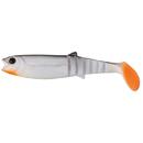 Shad Savage Gear LB Cannibal Shad 6.8cm 3G White Black 4buc