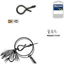 Agrafe Mustad Prindere Rapida Pentru Naluci Mici 25Buc/Plic