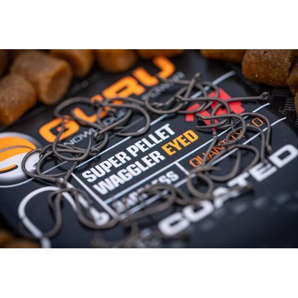 Carlig Guru Super Pellet Waggler Eyed Barbless Nr.16 10buc
