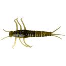 LB 3D PVC Mayfly Nymph 5cm Green 8buc