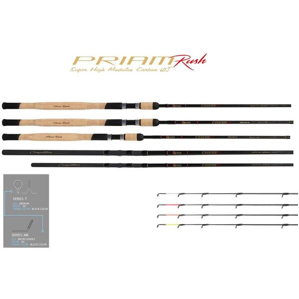 Lanseta Colmic Priam Rush Competition Feeder 3.80m 45g 3 trons