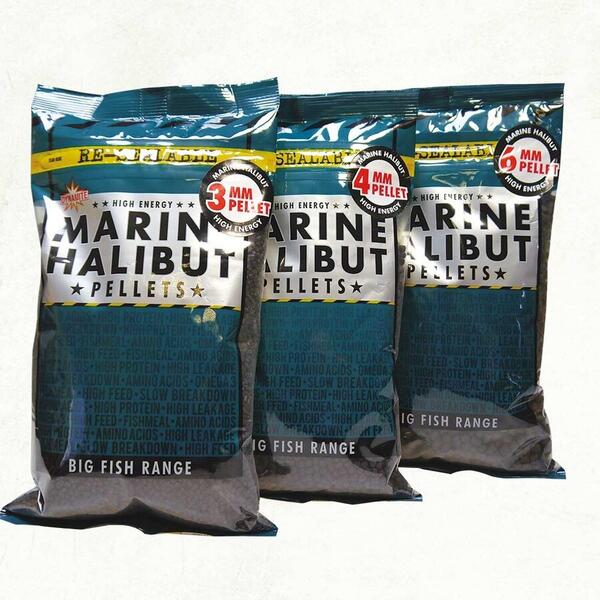 Dynamite  Baits Marine Halibut Pellet 8Mm 900G