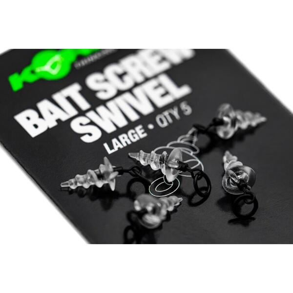 Korda VARTEJ MICRO RING BAIT SCREW LARGE 5BUC/PL