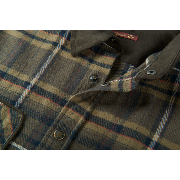 Camasa Harkila Pajala Willow Green Check