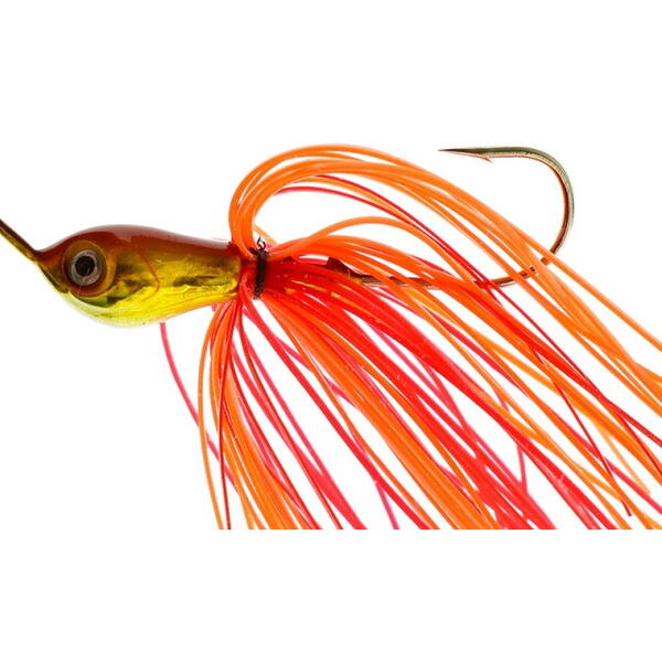 RTB Refuse to Blank Dual Blade Spinnerbait 16g Chartreuse Silver Glitter
