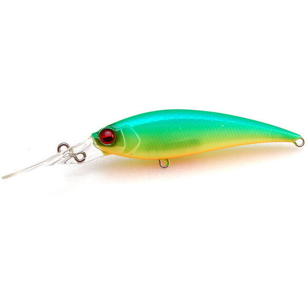 Vobler Raid Level Shad Sprinter 68MR 6.8cm 5.9g 001 Lime Chart