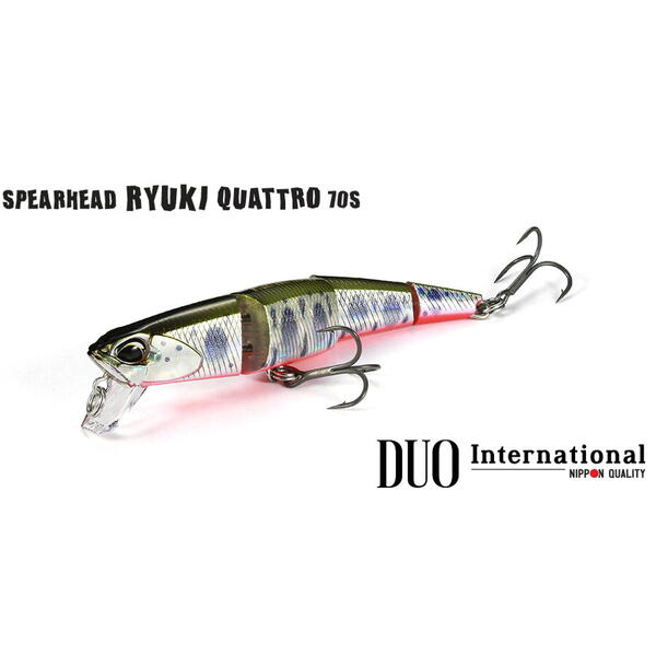 Vobler Duo Spearhead Ryuki Quattro 70S 7cm 5.7g Ayu