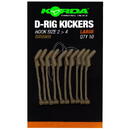 Korda D-Rig Kickers Brown 10buc marime L
