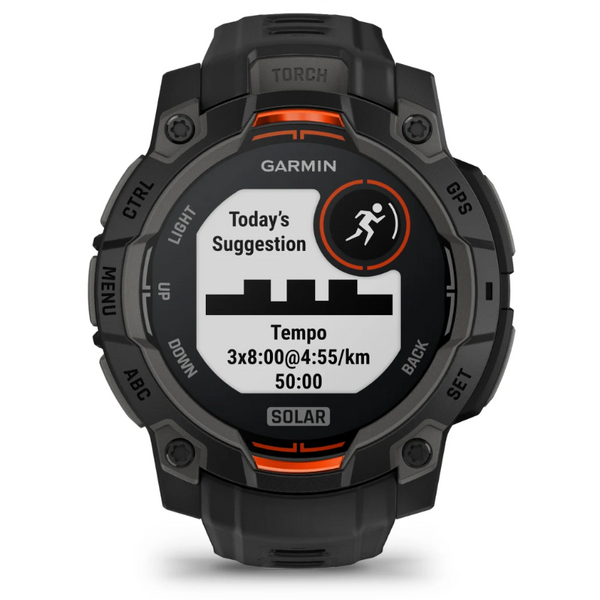 Ceas Garmin Instinct 3 Solar Black 45mm