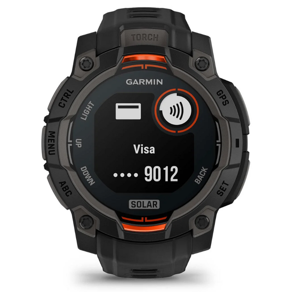 Ceas Garmin Instinct 3 Solar Black 45mm