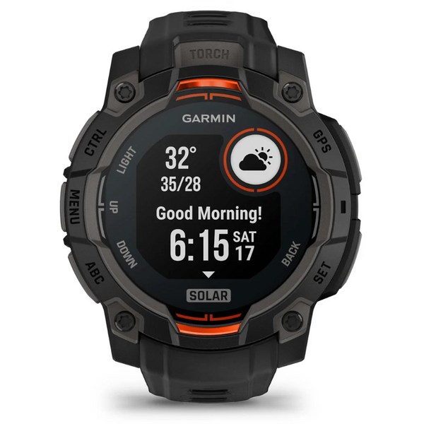 Ceas Garmin Instinct 3 Solar Black 45mm