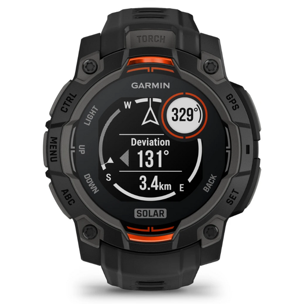 Ceas Garmin Instinct 3 Solar Black 45mm