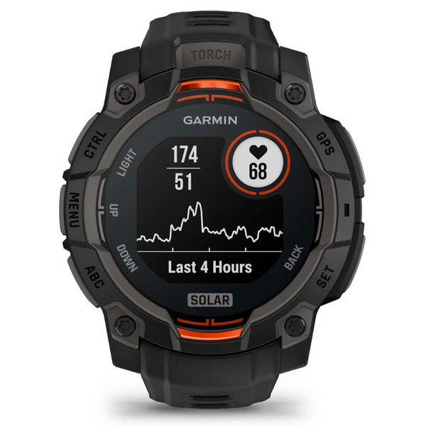 Ceas Garmin Instinct 3 Solar Black 45mm