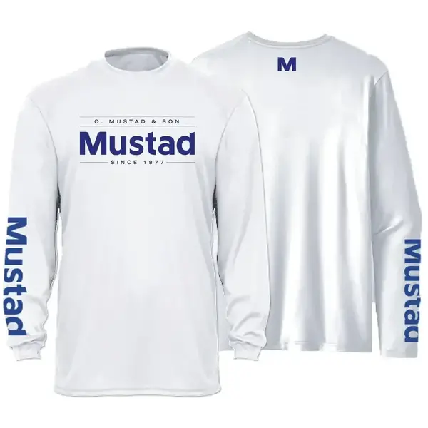 Bluza Mustad White Technical Shirt UV marime XL