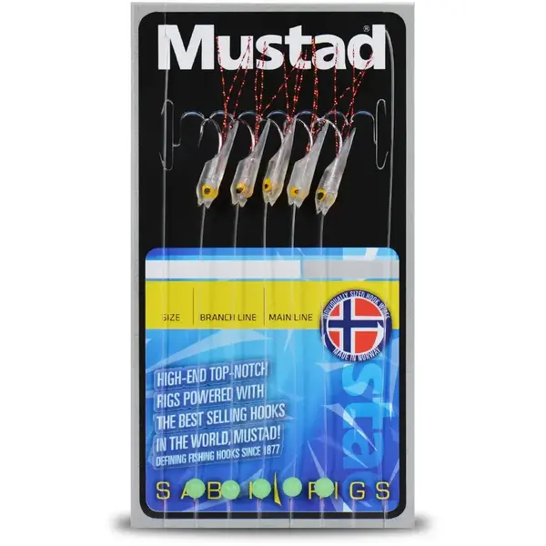 Mustad Taparina Teaser Sabiki Rig nr.4 5buc