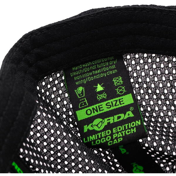 Korda Logo Patch Cap Dark Camo
