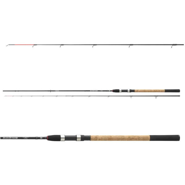 Lanseta Daiwa Black Widow Method Feeder 2.70m 80g 2+2 trons