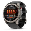 Ceas Garmin Fenix 8 Pro Amoled Sapphire Titan Graphite/Black 51mm