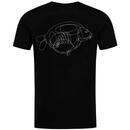 Tricou Korda One Liner Tee Black marime M