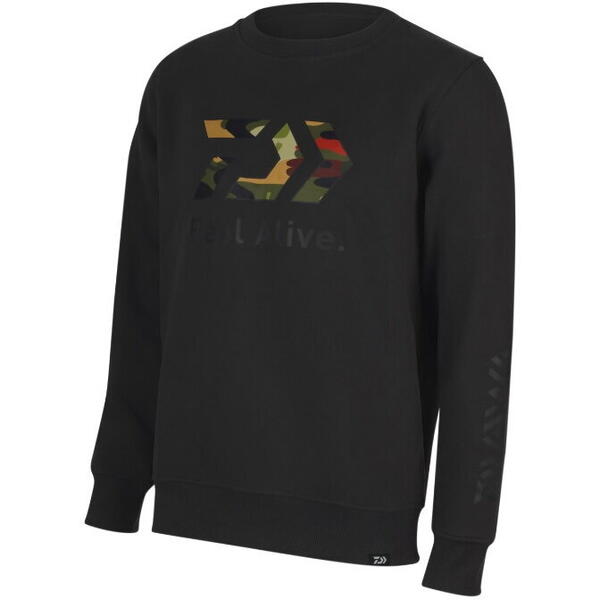 Bluza Daiwa D-Vec Crew Neck Camo Marime M