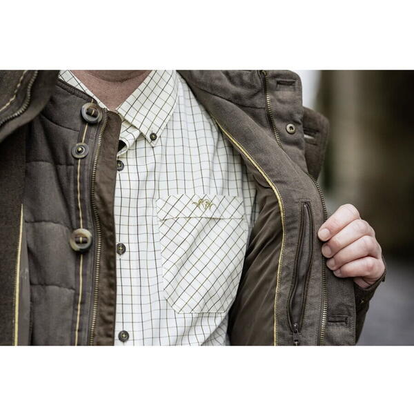 Camasa Blaser Chris Creme/Brown Marime XL