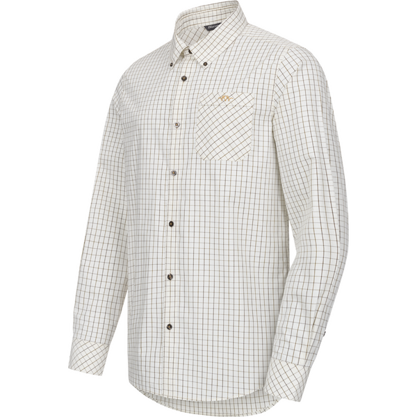 Camasa Blaser Chris Creme/Brown Marime XL